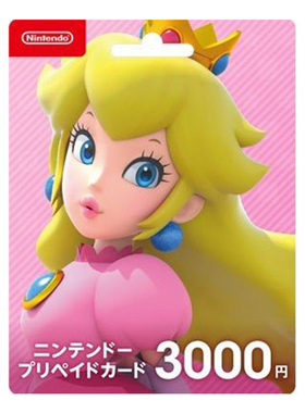 日服任天堂eShop充值卡3000日元 日版Switch点卡3000日 YEN JAPAN