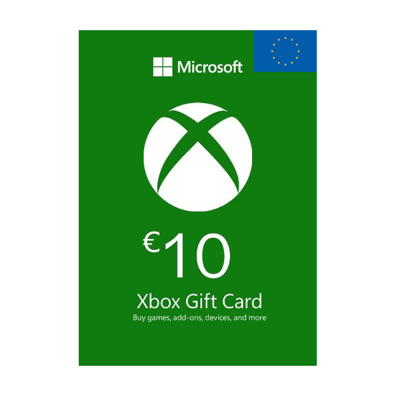 欧元区WindowsXboxCard10Euro