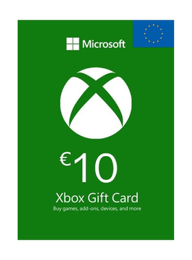 Windows Xbox Digital Gift Card 10Euro 欧元区XBOX礼品卡10欧元
