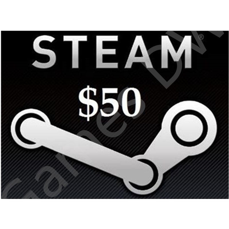 正版美国steam钱包充值点卡50美金 steam wallet gift card USD50 电玩/配件/游戏/攻略 STEAM 原图主图