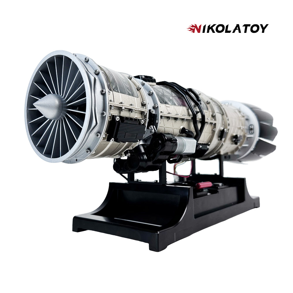 金属涡喷拼装模型NIKOLATOY