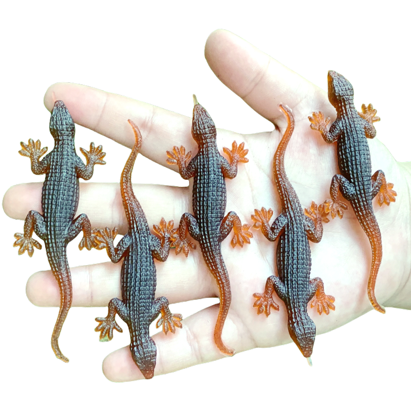 仿真壁虎蜥蜴塑胶玩具套装包邮