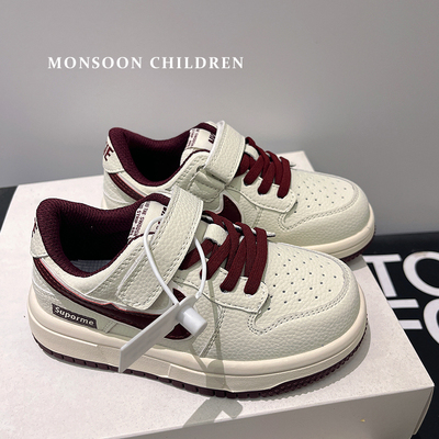 女童学生鞋幼儿园男童鞋子儿童运动鞋2025春秋款板鞋街舞单鞋潮鞋