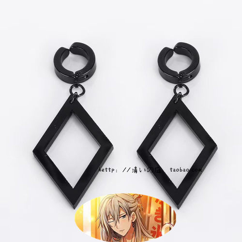IDOLISH7   折笠千斗  千 yuki cos耳饰  动漫cos耳饰