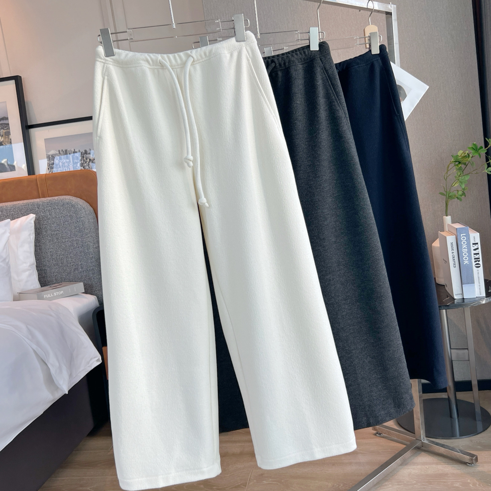 遮胯显瘦！慵懒风遛弯小弯刀裤