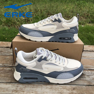 鸿星尔克男鞋2023冬季防水保暖运动鞋防滑减震跑步鞋11122420560