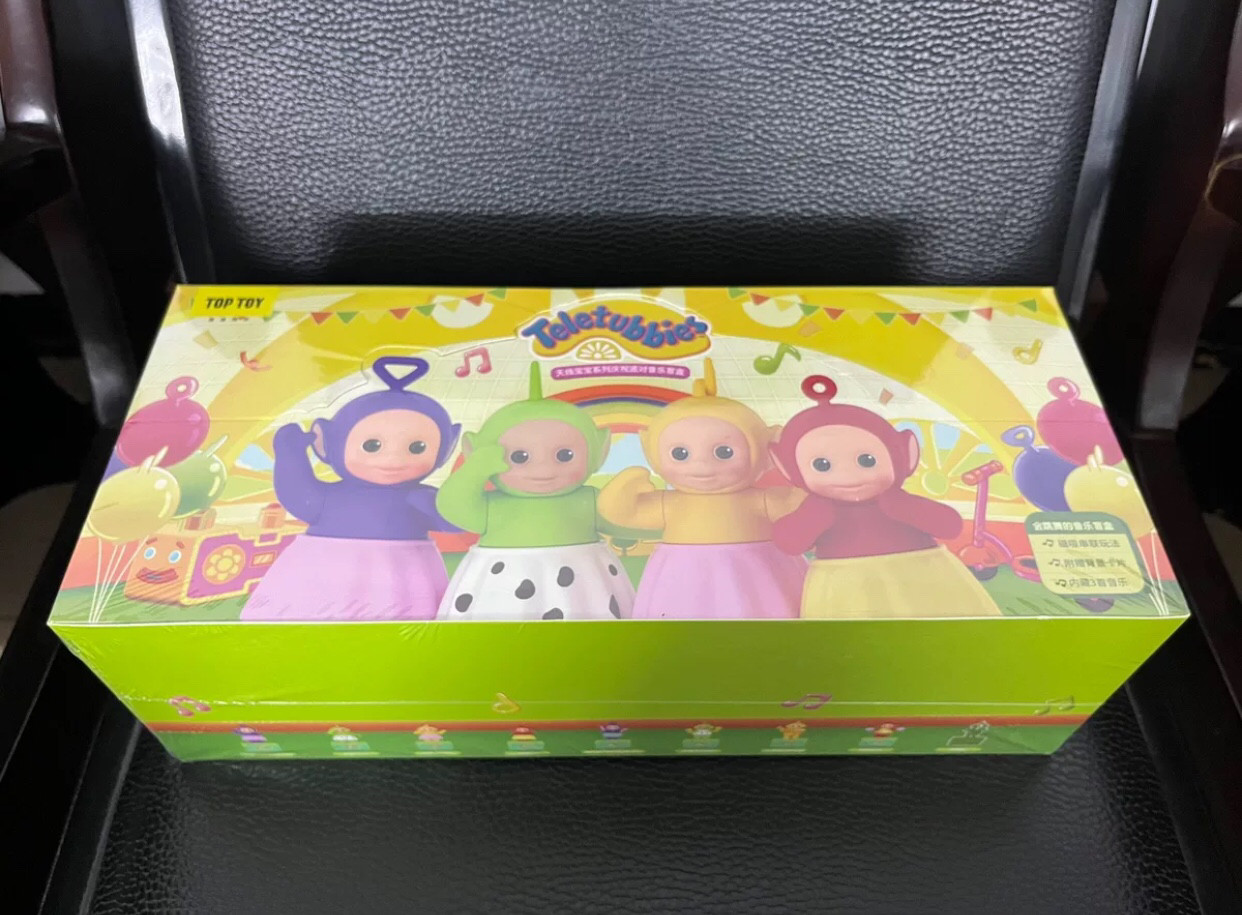 天线宝宝盲盒庆祝派对系列音乐盒手办潮玩装饰摆件玩具手办礼物图片