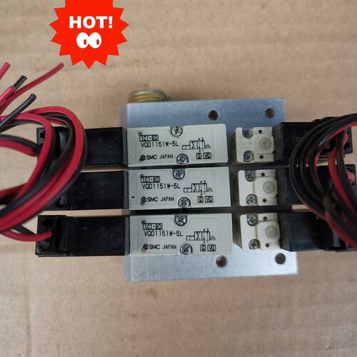 SMC电磁阀VQD1151W-5L 6个；VQ110-5L--议价商品