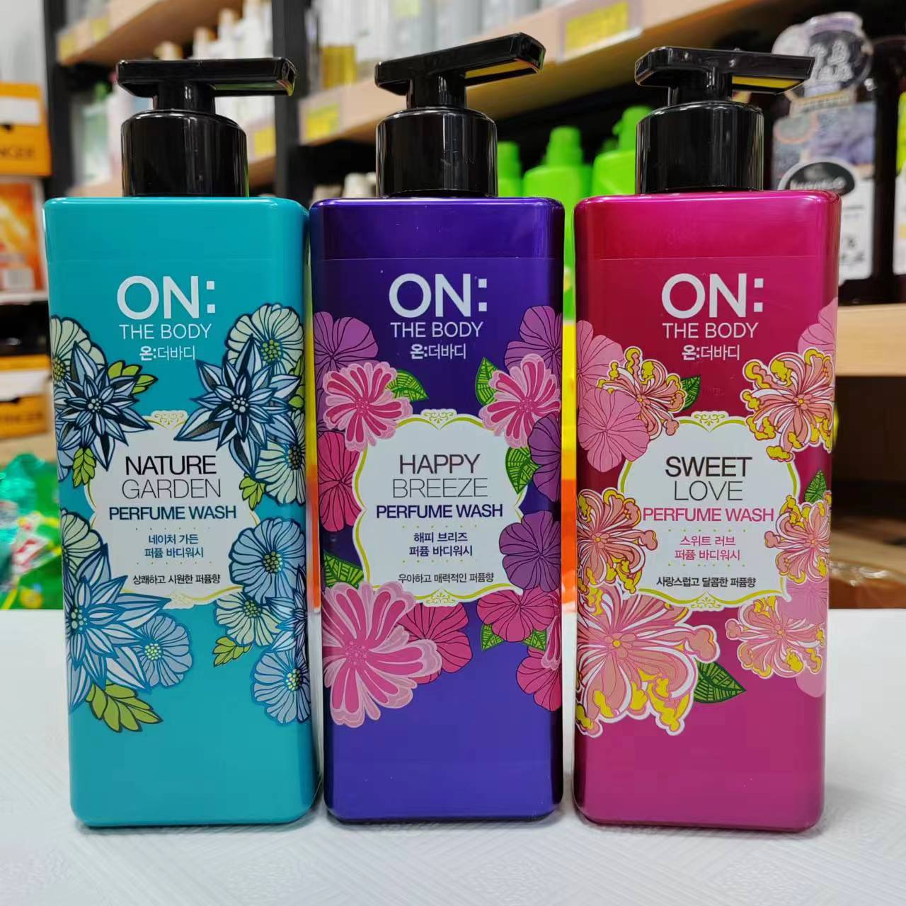 安宝笛香水沐浴露留香滋润保湿