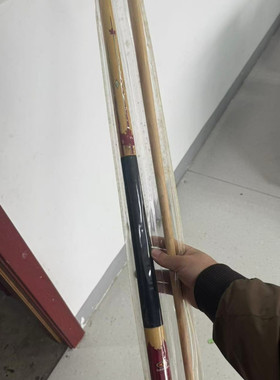 专业台球杆小头加重中式黑八台球