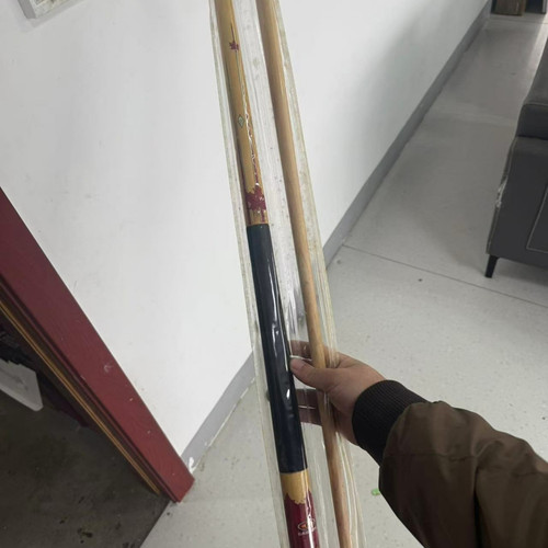 专业台球杆小头加重中式黑八台球