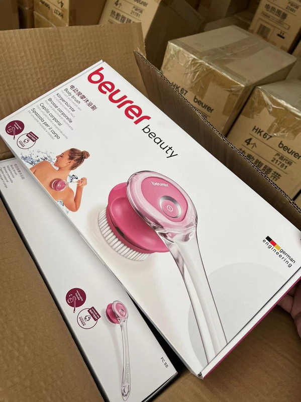 宝雅乐电动沐浴刷洗澡可拆卸手柄按摩电动搓澡神器电动搓澡刷