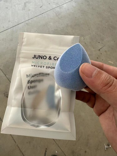 丝绒植绒化妆蛋底妆高光遮瑕