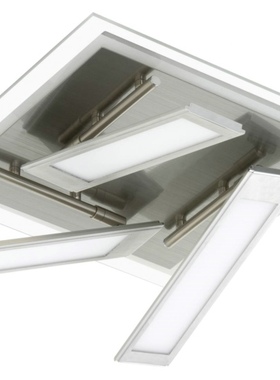 出口的极简LED吸顶灯，3头，1500流明，亮度可调，4000K色温