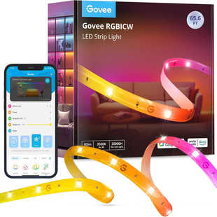 GOVEE APP智能cob灯带双色温语音无极调光客厅线形灯顶