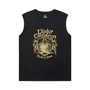 哈利波特HarryPotter格兰芬多斯莱特林学院短袖T恤衣服纯棉背心