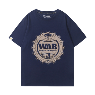 辐射4周边T恤cos大鹅游戏短袖辐射76 Fallout4哔哔小子半截袖男女