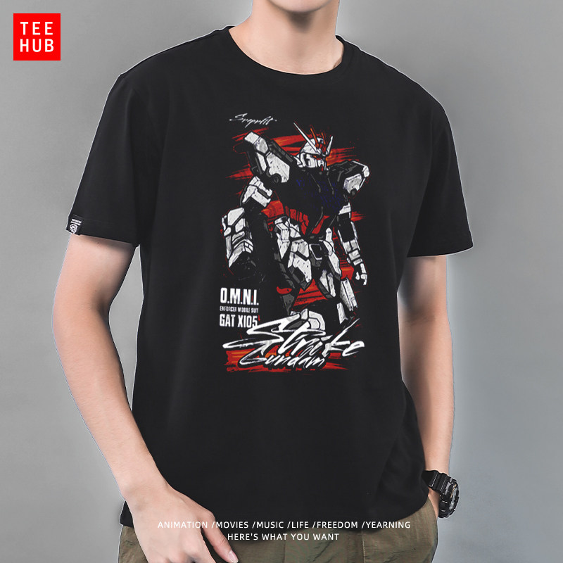 gundam机动战士高达T恤周边衣服图片