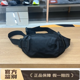 TheNorthFace北面2L户外便携防泼水斜挎腰包男女同款宇宙黑8GJH
