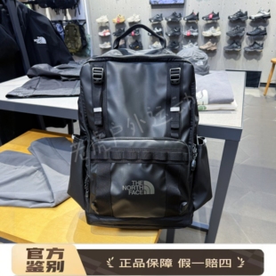 北面THE NORTH FACE 22L黑标双肩包户外涤纶黑色拼沥青灰NF0A8BK4