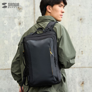 日本SANWA山业笔记本电脑包大容量22L双肩背包AGS反重力减负16英寸商务出差35L背包男包学生书包笔记本包