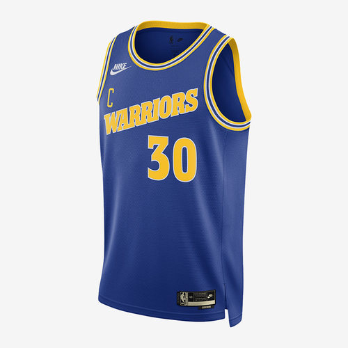 NIKE勇士库里男速干运动背心球衣