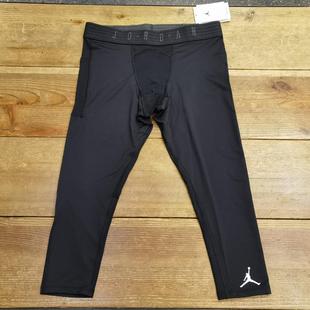 嗜鞋 DX3140 如命 AJ男子篮球高弹速干透气紧身7分裤 010 JORDAN