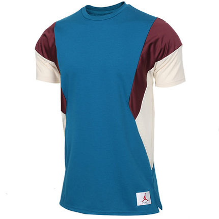 【嗜鞋如命】JORDAN AJ威少男子拼色速干透气休闲短袖 AO0415-301