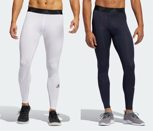GL0456 GL9874 阿迪达斯男高弹紧身速干健身长裤 GL0452 嗜鞋