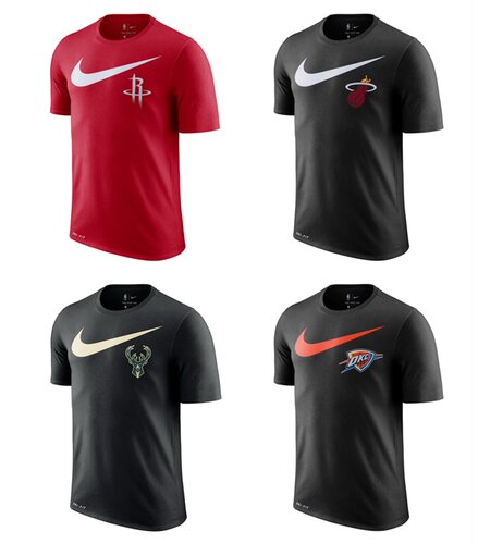 Nike耐克NBA球队速干运动短袖