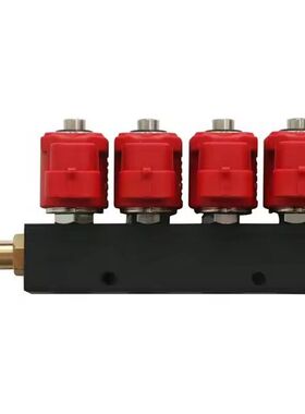 缸4单元2控制 /G汽车/CNG汽车配件LP红色3套件油欧姆燃气改气喷轨