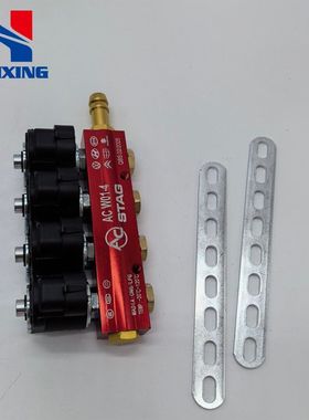 燃气CNG汽车配件/改装GLP液化气红色喷轨单元汽车改气AC油套件