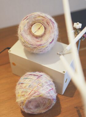毛线电动绕线器 伞撑 电动绕线机 编织工具 伞架 自动