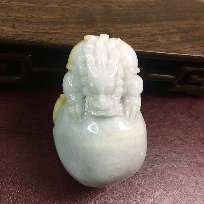 翡翠玉龙龟福袋把件翡翠玉红翡人生富贵小赏件翡翠玉龙龟福袋把件