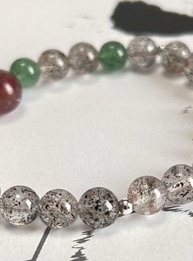 【芝麻糊】黑云母车厘子红星光草莓晶绿草莓晶原创新中式简约设计