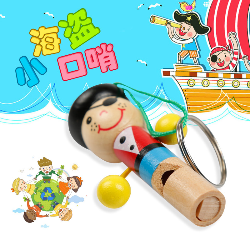 儿童口哨脆亮响声口哨玩具户外操场公园发声玩具小海盗木质口哨在类目 玩具/童车/益智/积木/模型, 音乐玩具/儿童乐器, 吹奏玩具/乐器中 - 来自Buy2taobao.com提供专业的淘宝代购服务