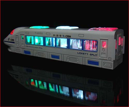 HARMONY HIGH-SPEED TRAIN ELECTRIC FLASH CHILDRENS TRAIN TOYS MUSIC FLASH LOCOMOTIVE TOYS