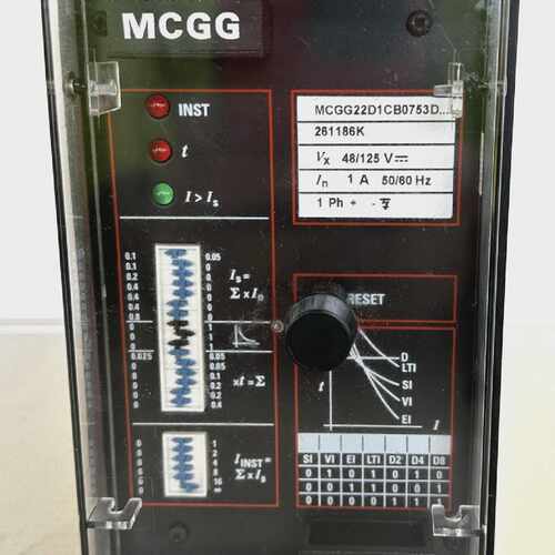 Alstom MCGG22D1CB0753D Protection Relay Vx48125VDC 1A