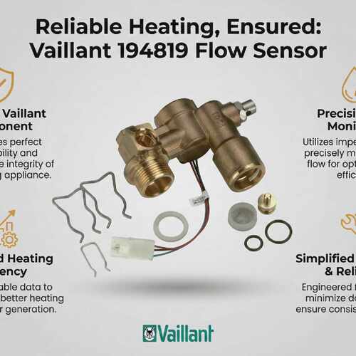 Vaillant 194819 Flgelrad AquaSensor Flow Sensor