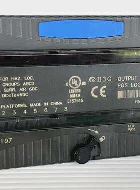 GE Fanuc IC200MDL730J Analog Output POS LOG ESCP Module