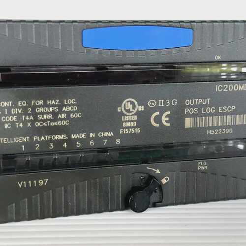 GE Fanuc IC200MDL730J Analog Output POS LOG ESCP Module