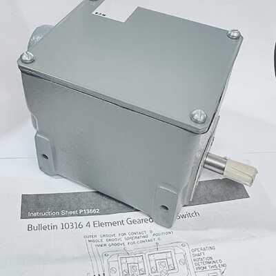 Eaton 10316H54 Type J Mechanical Rotating Shaft Limit Switch