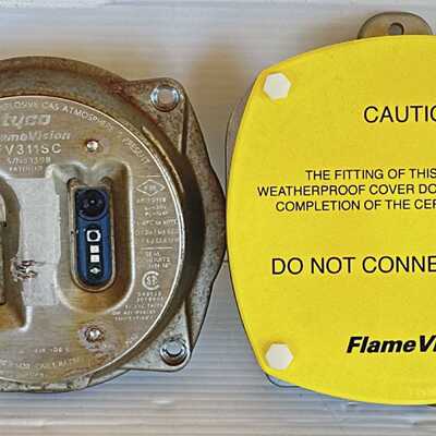 Tyco S300 FV311SC 20mm IR Flame Detector with PAL Camera 24V