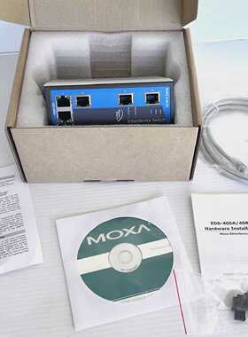 Moxa EDS405A TurboChain 5Port EtherDevice Ethernet Switch 24