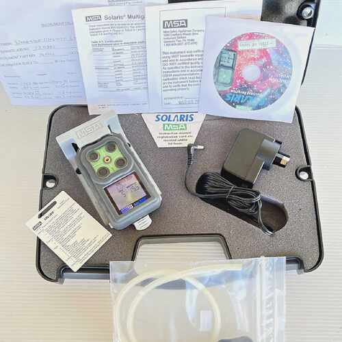 MSA Solaris Multigas Gas Detector  O2  LEL 10057042 *NEW*