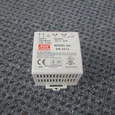 MeanWellDR4512DIN导轨安装PowerSupplie12V3.5A42W