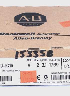 Allen Bradley 1769IQ16A 16Pt Input Module for Compact System