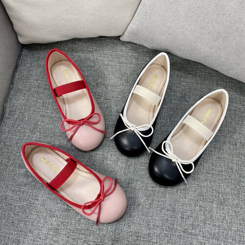 女童小皮鞋春秋新款浅口韩版公主