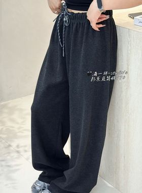 滴一胖970大码秋款直筒裤阔腿裤200斤胖妹