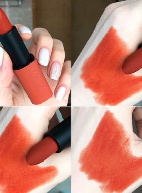 韩国missha谜尚丝绒哑光口红唇膏196ornge胡萝卜色显白持久雾面